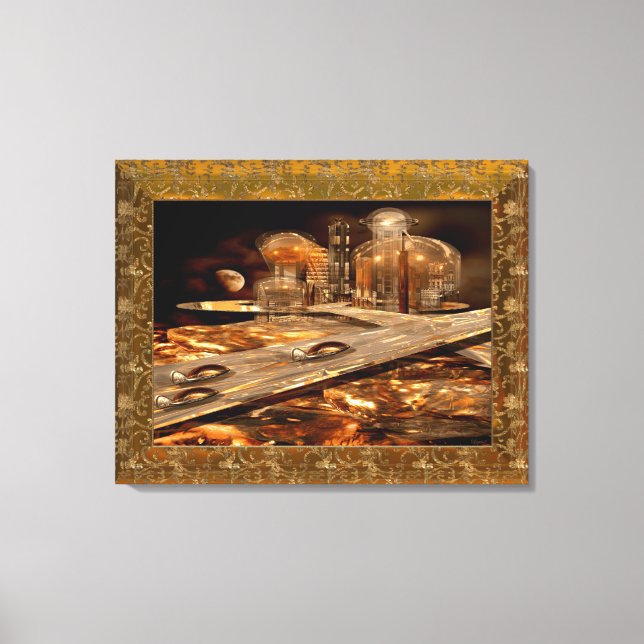 BriskPort überwundene Canvas Leinwanddruck (Vorderseite)