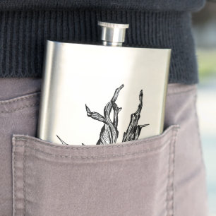 Bristlecone Kiefer Flachmann