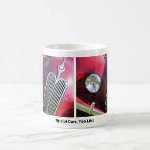 Bristol, 2 Liter, Vintage Car. Kaffeetasse