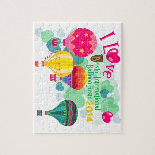 Bristol-Ballon-Fiesta-Puzzlespiel Puzzle (Vertikal)