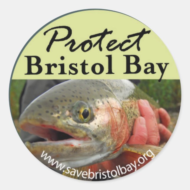 Bristol Bay Sticker schützen (Vorderseite)