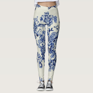 Bristol-blühende Pflanzen Leggings