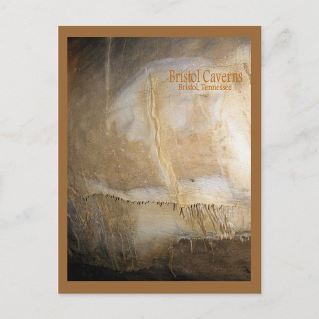 Bristol Caverns Postkarte (Vorderseite)