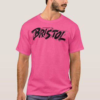 Bristol City Graffiti Tag Handstyle England Großbr T-Shirt