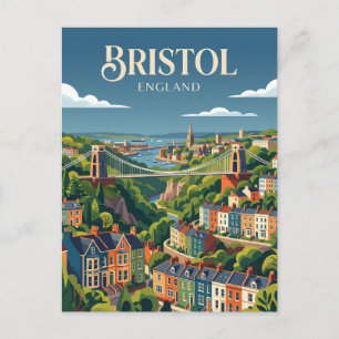 Bristol England Postkarte
