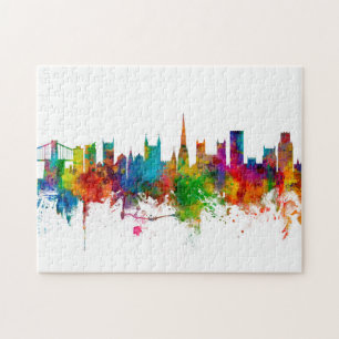 Bristol England Skyline Puzzle