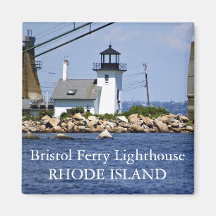 Bristol Ferry Lighthouse, Rhode Island Magnet