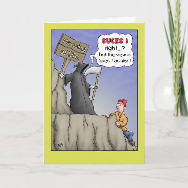 Bristol Geburtstagskarte: Spektakuläre Aussicht Karte (Vorderseite)