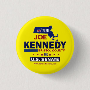 Bristol Landkreis für Joe Kennedy 2020 Button