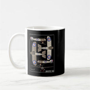Bristol M.1 Monoplane Scout British WW1 Fighter Pl Kaffeetasse