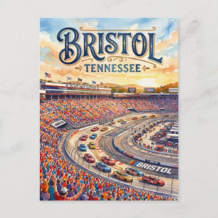 Bristol Motor Speedway USA Postkarte