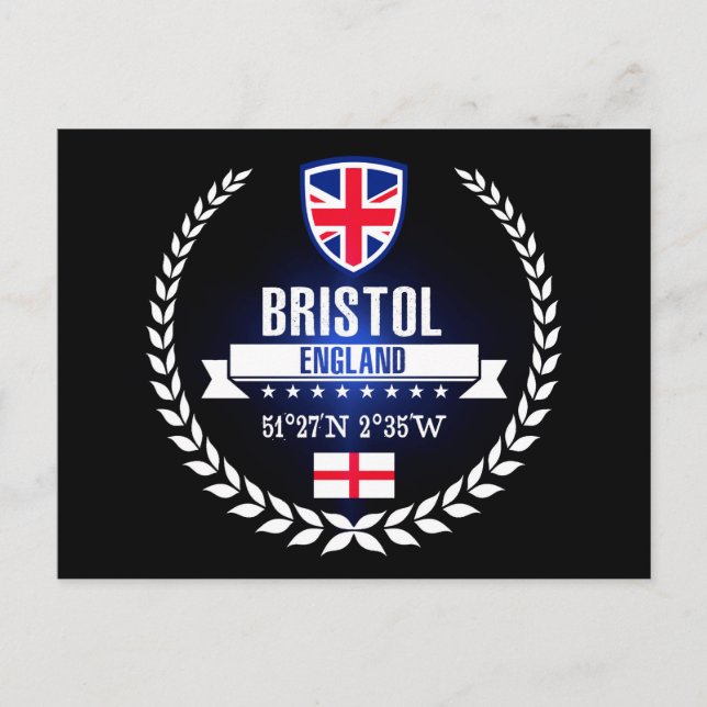 Bristol Postkarte (Vorderseite)