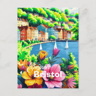 Bristol Reise Postkarten Kunst, Bristol Reise Kuns
