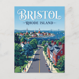 Bristol (Rhode Island) Postkarte