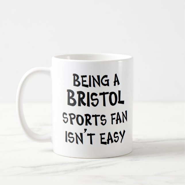 Bristol-Sportfan, der ist Kaffeetasse (Links)