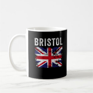 Bristol UK Flag British Souvenir Cool Kaffeetasse