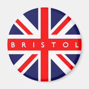 Bristol UK Flag Magnet