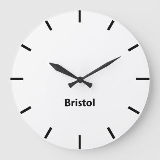 Bristol United Kingdom Time Wall Clock Große Wanduhr