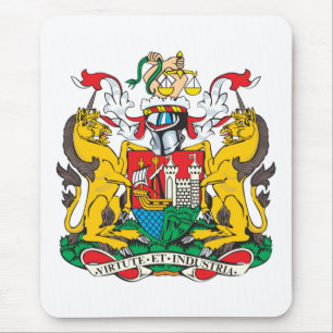 Bristol-Wappen Mousepad