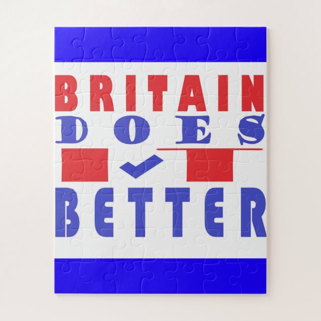 BRITAIN MACHT ES BESSER WORD DESIGN PUZZLE (Vertikal)