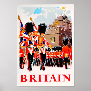 Britannia Royal Garards Vintage Poster
