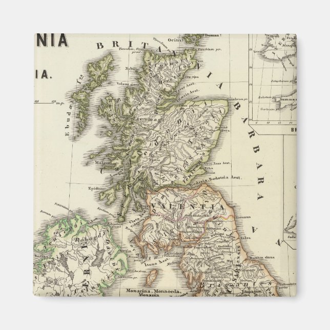 Britannia und Hibernia Magnet (Vorne)