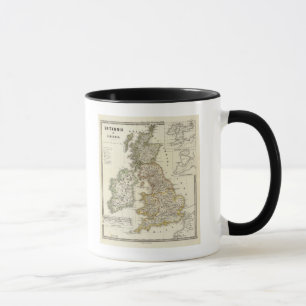 Britannia und Hibernia Tasse