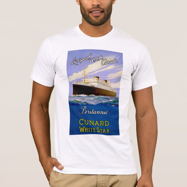 Britannic ~ Liverpool, USA, Kanada T-Shirt (Vorderseite)