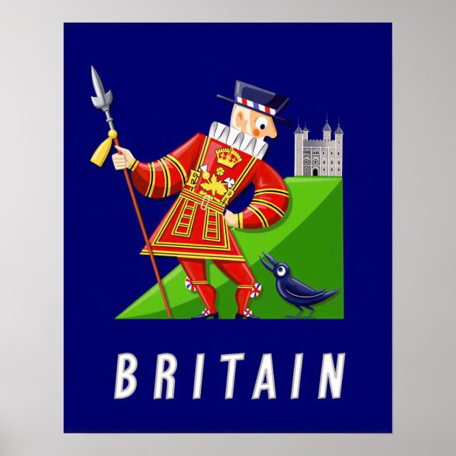 Britannien-Plakat Poster (Vorne)