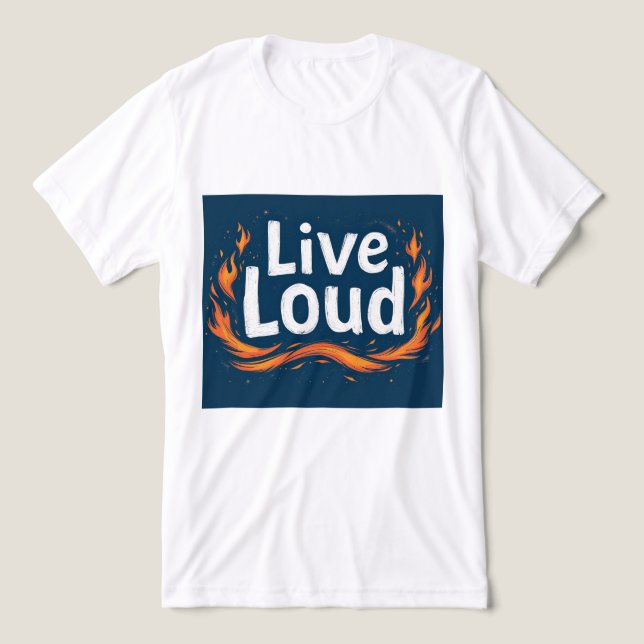 Brite-T Live Loud 0018921 Tri-Blend Shirt (Design Vorderseite)