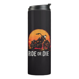 Brite-T Motorradfahrt oder stirb 0019613 Thermosbecher