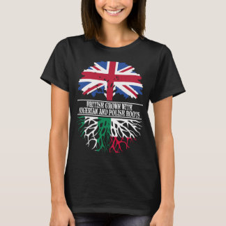 Briten, die mit Nigerias und Polnisch wachsen T-Shirt