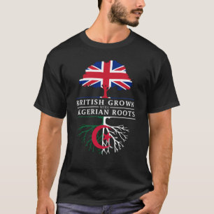 Briten gewachsen mit Algerier-Wurzel-   T-Shirt