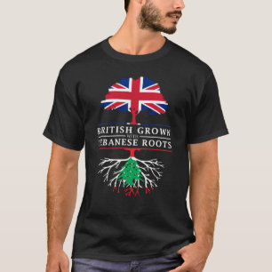 Briten gewachsen mit der Libanese-Wurzel-   T-Shirt