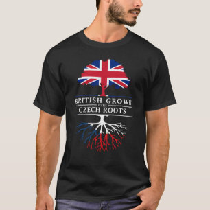 Briten gewachsen mit Tscheche-Wurzeln   Czechia T-Shirt