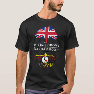 Briten gewachsen mit Ugandan-Wurzel-   T-Shirt
