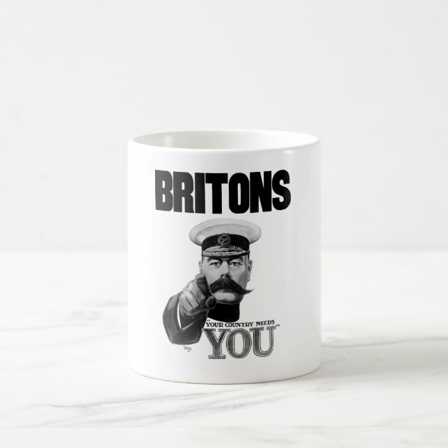 Briten Ihr Land benötigt Sie - Lord Kitchener Tasse (Mittel)