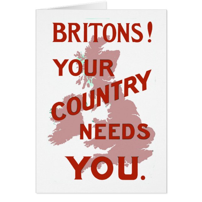 Briten! Ihr Land braucht Sie (Vorne)