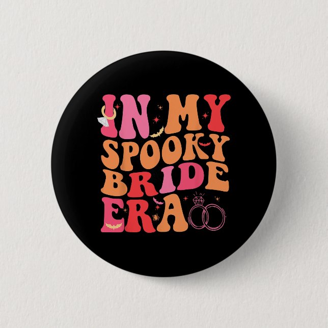 Britin Halloween in meiner spöttischen Bride-Era W Button (Vorderseite)