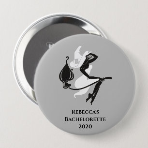 Britin Rotzunge Halloween Cocktail Bachelorette Button