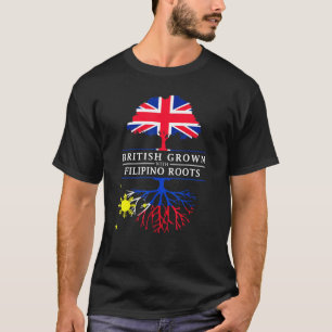 Britisch aufgewachsen mit philippinischen Wurzeln T-Shirt