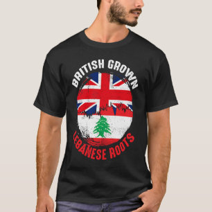 Britisch aufgewachsene libanesische Wurzeln Vintag T-Shirt