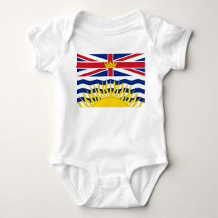 Britisch-Columbia-Flagge Baby Strampler