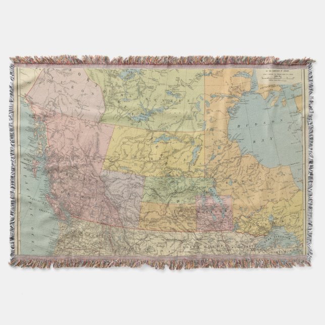 Britisch-Columbia, Nordwestgebiet Decke (Vorderseite)