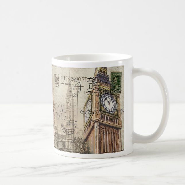 Britisch-England-Langdon-Uhrturm Big ben Tasse (Rechts)
