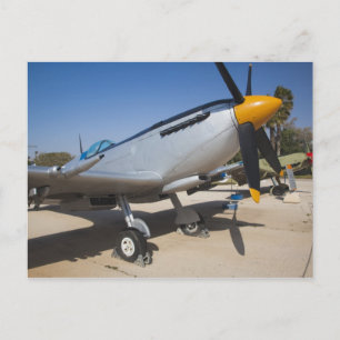 Britisch gebauter Spitfire-Jäger Postkarte