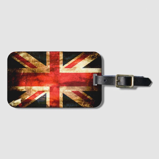 britisch gepäckanhänger (Vorderseite (Horizontal))