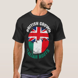 Britisch gezüchtete italienische Wurzeln Vintage-F T-Shirt