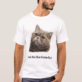 Britisch Kurzhaar Katze Erstellen Sie Ihren eigene T-Shirt