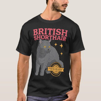 Britisch Kurzhaar Mutter Katze Besitzer Britisch K T-Shirt